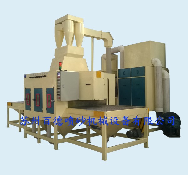 鈦網(wǎng)、鈦板自動噴砂機